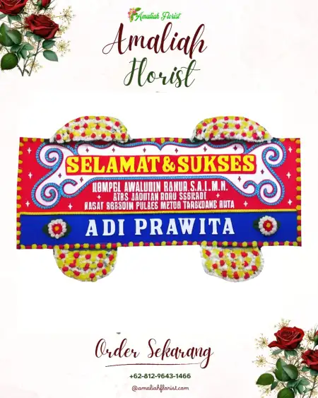 Papan Bunga Ucapan Selamat Giripurwo